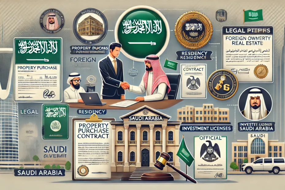 اجراءات تملك الأجانب للعقار في السعودية​
