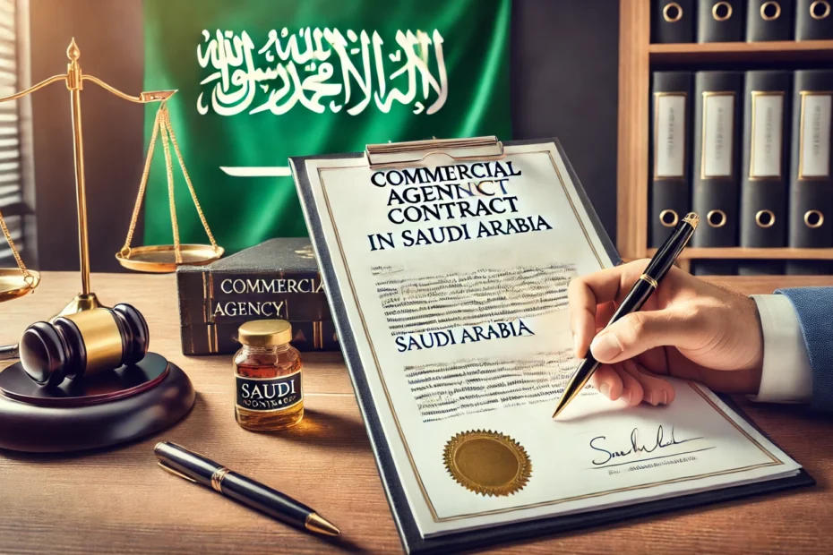 عقد الوكالة التجارية في السعودية