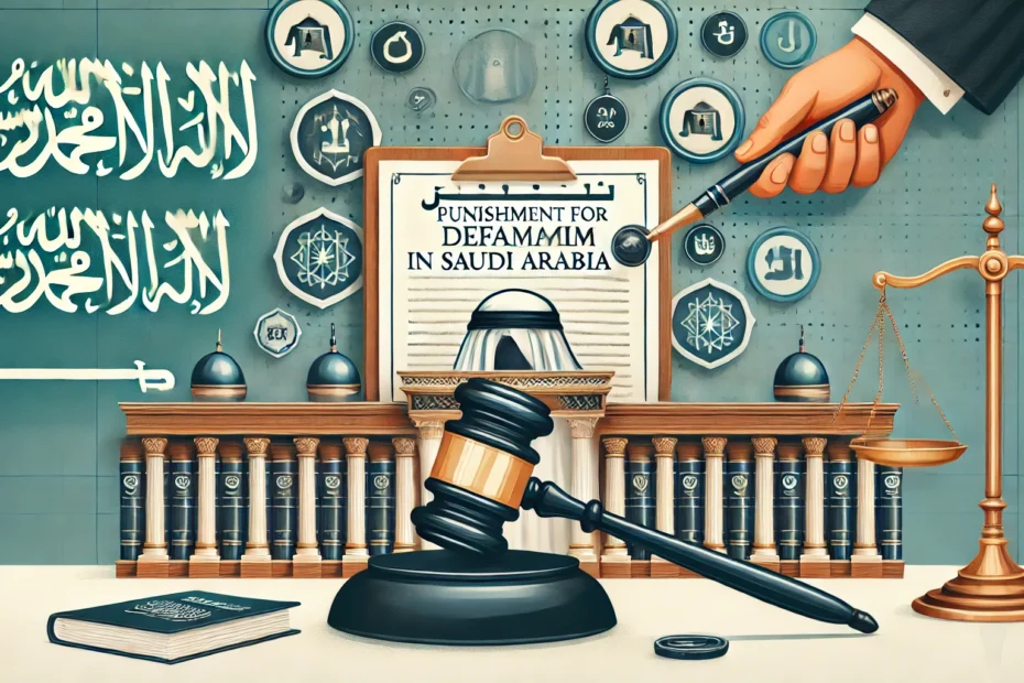 عقوبة القذف في السعودية