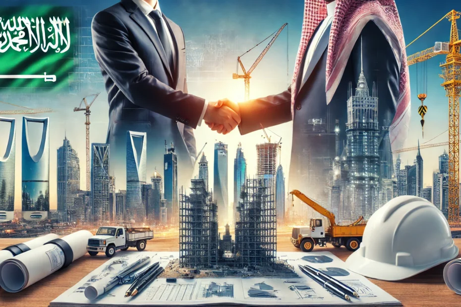 تأسيس شركة مقاولات في السعودية