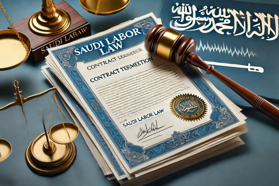 فسخ التعاقد في قانون العمل السعودي