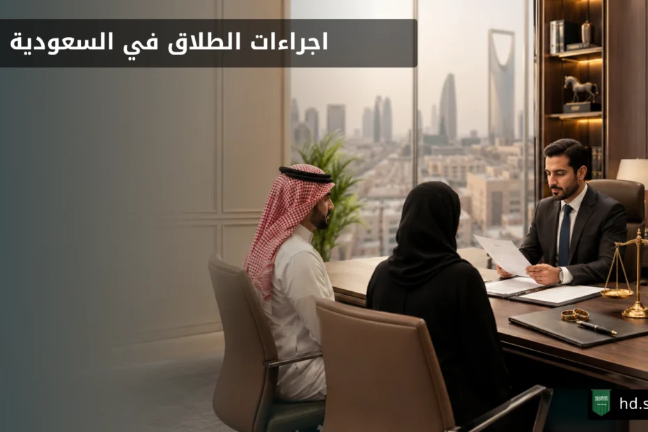 اجراءات الطلاق في السعودية