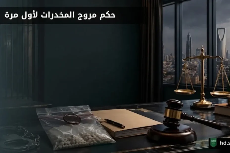 حكم مروج المخدرات لأول مرة في السعودية