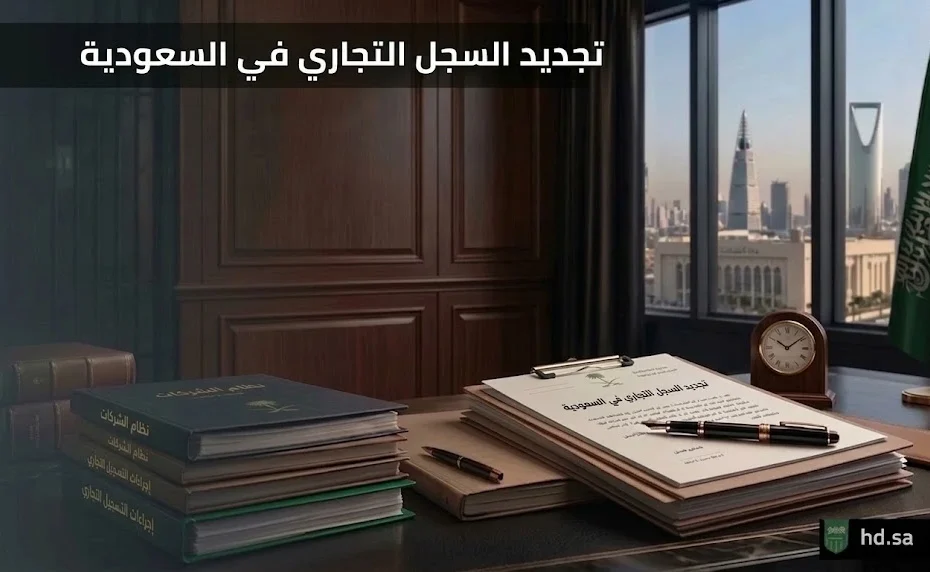 تجديد السجل التجاري للشركات